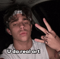 U Da Real Art GIF