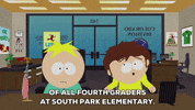 butters stotch jimmy GIF by South Park 