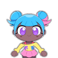 Scepttt chibi oc ayana pokemon armonia Sticker