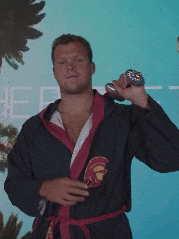 Water Jack GIF by USC Trojans