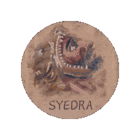 syedra alanya herakles mozaik herkül Sticker