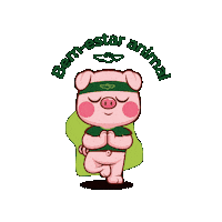 sistemilk bemestar porco suinocultura sistemilk Sticker