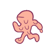 Run Race Sticker by elodie shanta