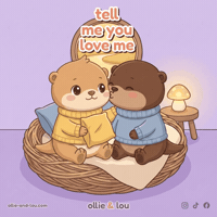 Love Me Affection GIF by Ollie & Lou