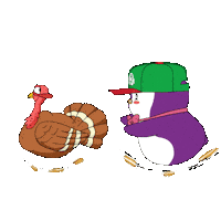 Penguin Thanksgiving Sticker by Pudgy Penguins
