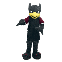 George The Gryphon Sticker by University of Leeds