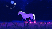 Lunar New Year Horse GIF by Poupoutte