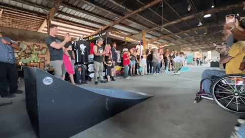 frontdesk2122 giphyupload skateboarding skateboard over limo GIF