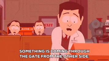 terror screaming GIF by South Park 