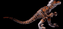 andres1988 90s arcade avatar blood GIF