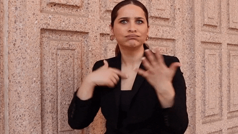 Asl Dont Know GIF