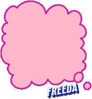 Happy Fun Sticker by FREEDA_EN