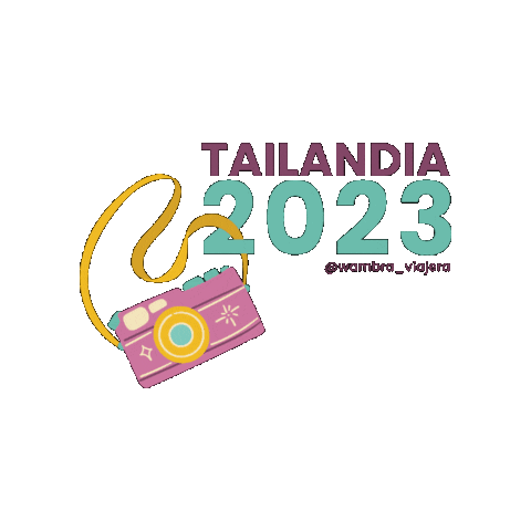wambraviajera giphygifmaker thailand viajar tailandia Sticker