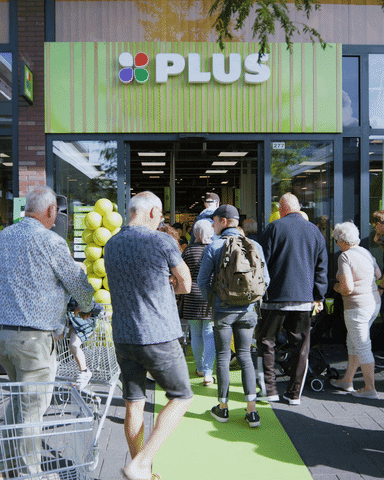 Shopping Opening GIF by PLUS Supermarkten