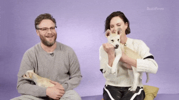 Seth Rogen Laughing