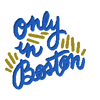 onlyinboston boston new england massachusetts mass Sticker