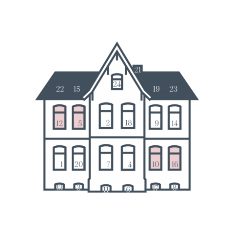 Advent Sticker by Katrin de Buhr