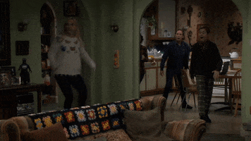 Happy Lecy Goranson GIF by ABC Network