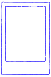 Frame Polaroid Sticker by Going