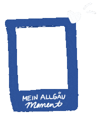 Place To Be Illustration Sticker by Allgäu GmbH