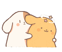 luckynortor cute dog kawaii golden retriever Sticker