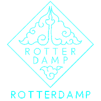 Rotterdamp logo ink barber vape Sticker