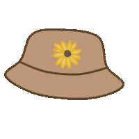 Hat Topi Sticker