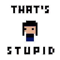 freakmeaning meme video game pixel art bored Sticker