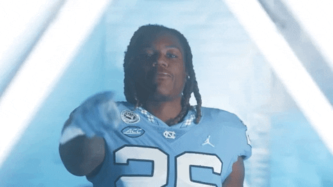 North Carolina Football GIF by UNC Tar Heels