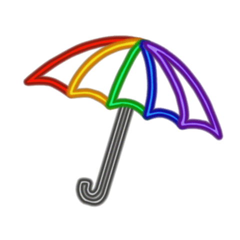 Sunny Side Umbrella Sticker by flyhoneystars