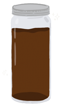 Iced Coffee Cold Brew Sticker by Organically Becca
