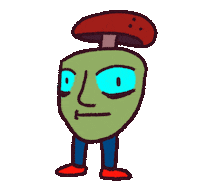 Bored Jump Sticker by Moving Picture Show