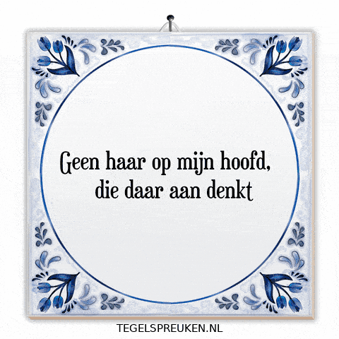 Wijsheid Haar GIF by Tegelspreuken.nl
