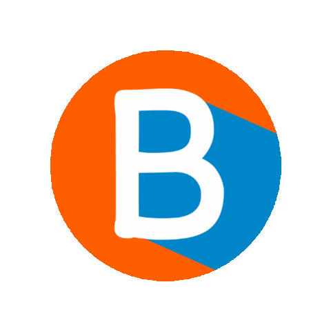 Orange Abc Sticker