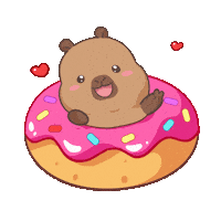 Hungry Summer Sticker