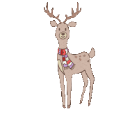 North Pole Christmas Sticker by Bellabu Bear
