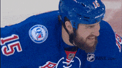 new york rangers game face GIF by NHL