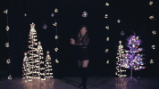 rockin around the christmas tree GIF by Olivia Lane