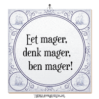 Humor Focus Sticker by Tegelspreuken.nl