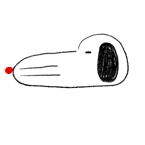 Summer Vacation Dog Sticker