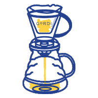 coffee barista Sticker by Gordi