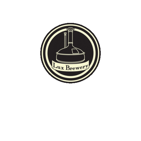 beer bier Sticker by Lux Brewery
