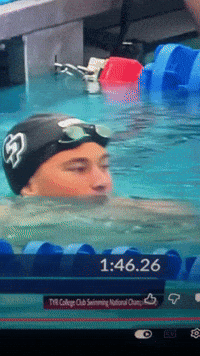 Race Swimming GIF by Hawaii Swim and Dive