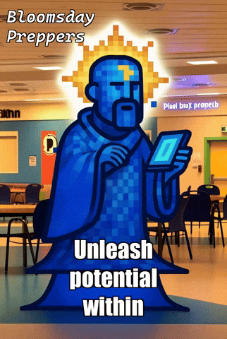 Community Helping GIF by Bloomsday Preppers