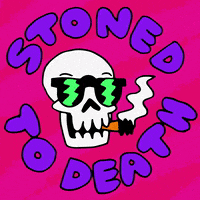 Pot Leaf Smoke GIF by SHOKKA