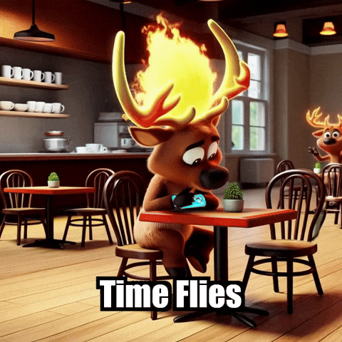 Time Flies GIF by elkijahspark