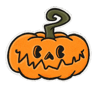 Halloween Pumpkin Sticker