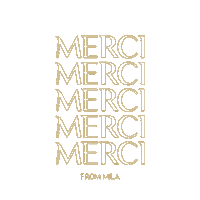 Thank U Love Sticker by MILA ROSES