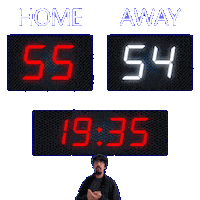 54 Away Sticker