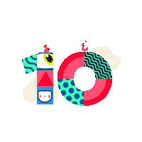Thevoicekids Jubiläum Sticker by sat1